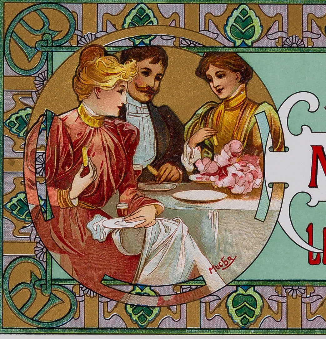 Lefèvre-Utile LU ビスケット　カレンダー1928年 Biscuits Lefevre-Utile', Designed as a Calendar for 1897