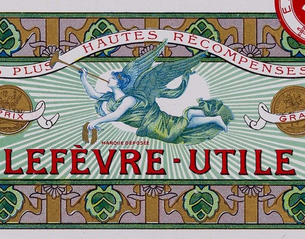 LULU Biscuits Lefèvre-Utile | Firmin Bouisset | 1930 | Wall