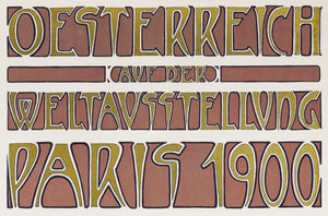 Oesterreich auf der Weltausstellung Paris 1900