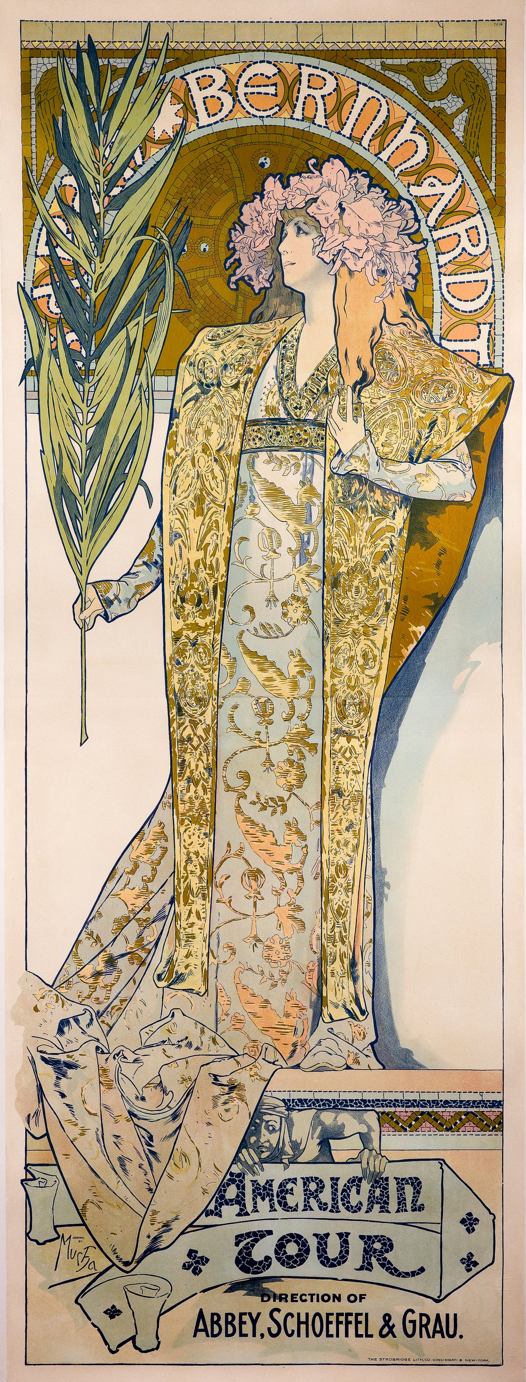 Sarah Bernhardt, American Tour 1896