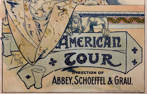 Sarah Bernhardt, American Tour 1896