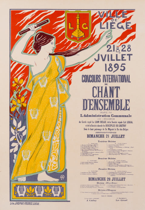 Concours International de Chant, a Liege