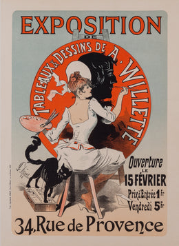 Exposition de Tableaux  et Dessins de A. Willete