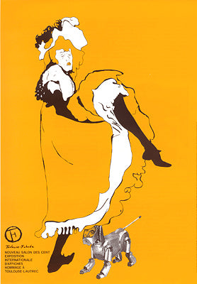 Nouveau Salon des cent, Hommage a Toulouse-Lautrec.