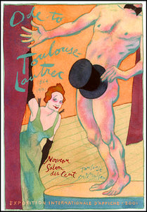 Nouveau Salon des cent, Hommage a Toulouse-Lautrec.