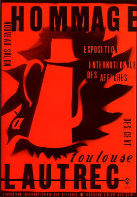 Nouveau Salon des cent, Hommage a Toulouse-Lautrec.