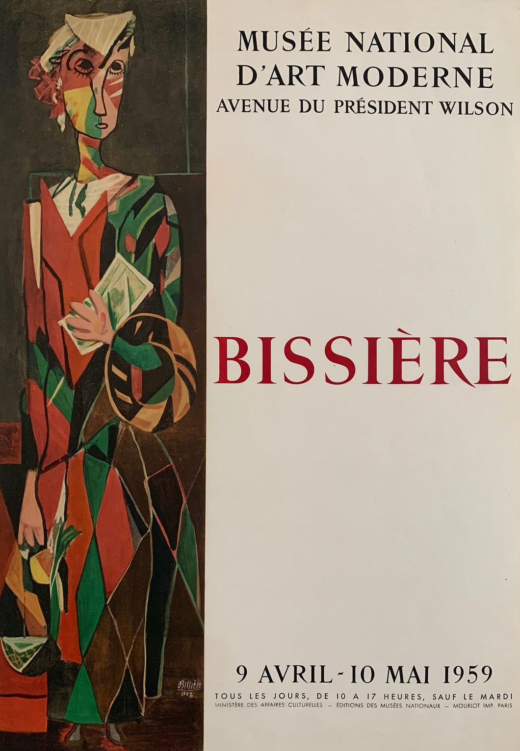 Bissiere Exhibition 1959