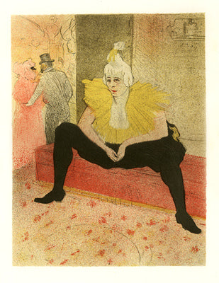 Clownesse Assine. Madamemoiselle Cha-U-Kao, Female clown.