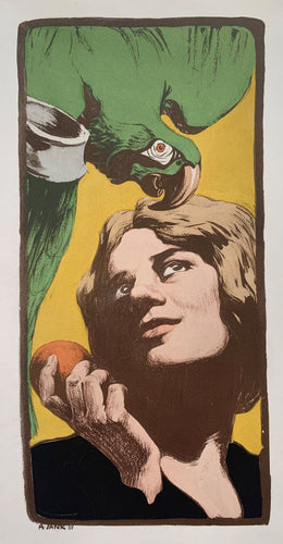 La Femme au Perroquet (Woman with a Parrot)