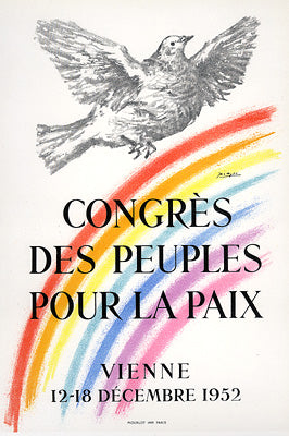Congres des Peuples pour la Paix, Peoples' Peace Congress, Vienna 1952.