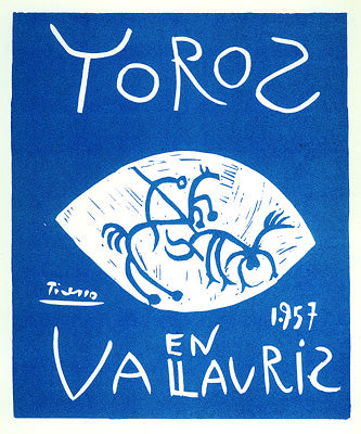 Toros en Vallauris (Bulls in Vallauris 1957) – Yaneff.com