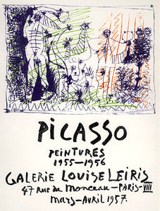 Peintures 1955-1956 Paintings. Louise Leiris Gallery, Paris 1957